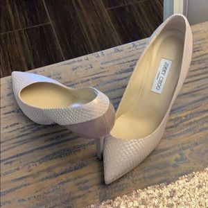 Authentic Jimmy Choo nudes pumps size 41/11